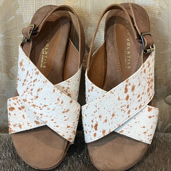 Very Volatile’s CALABAR Sandals Size 7 - Picture 1 of 8